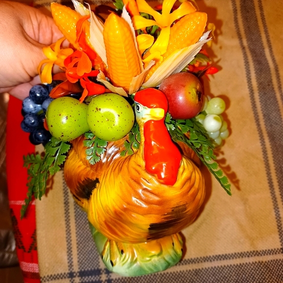 Other - Vintage Relpo Turkey Planter